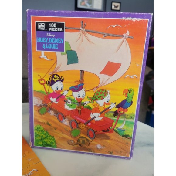 Vintage Huey, Dewey, and Louie Puzzle - Picture 3 of 5